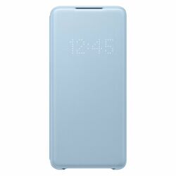 Puzdro Samsung LED View Cover EF-NG985PLE pre Samsung Galaxy S20 Plus - G985F, Sky Blue