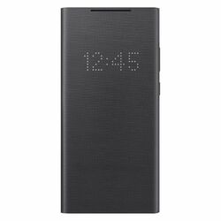 Puzdro Samsung LED View Cover pre Galaxy Note 20 - N980F, black (EF-NN980PBE)