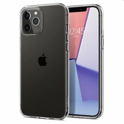 Puzdro Spigen Crystal Flex pre iPhone 12/12 Pro, Clear