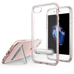 Puzdro Spigen Crystal Hybrid pre Apple iPhone 7 a iPhone 8, Rose Gold