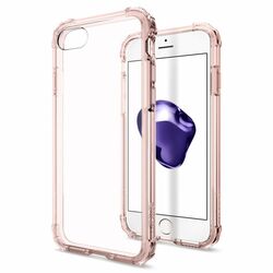 Puzdro Spigen Crystal Shell pre Apple iPhone 7 a iPhone 8, Rose Crystal