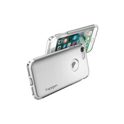 Puzdro Spigen Hybrid Armor pre iPhone 7/8 - Satin Silver