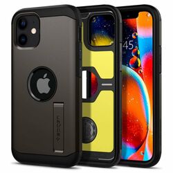 Puzdro Spigen Tough Armor pre Apple iPhone 12 Mini, gunmetal