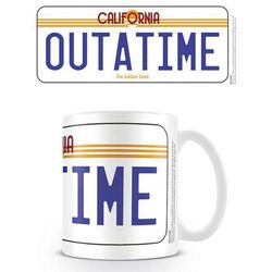 Šálka Back to the Future License Plate