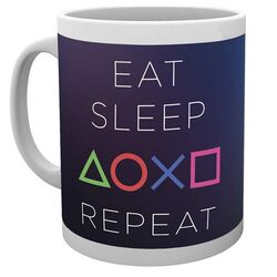 Hrnček Eat Sleep Play Repeat (Playstation)