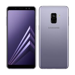 Samsung Galaxy A8 2018 - A530F, Single SIM, 32GB, Orchid Gray - nový tovar, neotvorené balenie foto