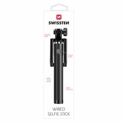 Selfie tyč Swissten s 3,5 mm jack konektorom na pgs.sk
