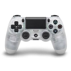 Sony DualShock 4 Wireless Controller, crystal - BAZÁR (použitý tovar , zmluvná záruka 12 mesiacov)