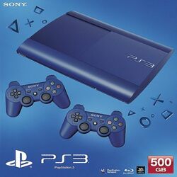 Sony PlayStation 3 500GB, azurite blue