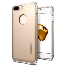 Puzdro Spigen Hybrid Armor pre iPhone 7 Plus a iPhone 8 Plus, Champagne Gold