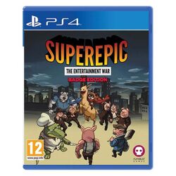 SuperEpic: The Entertainment War (Badge Edition) (PS4)
