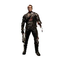 T-800 Final Battle with Battle Damaged Head (Terminator 2)