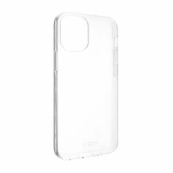 TPU gélové puzdro Fixed pre Apple iPhone 12 Mini, transparentné