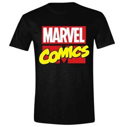 Tričko Marvel Comics Classic Logo L
