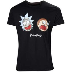 Tričko Rick and Morty Faces XXL