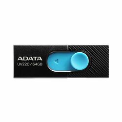 USB kľúč A-DATA UV220, 64 GB, USB 2.0, čierny | pgs.sk